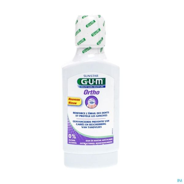 Gum Ortho Bain De Bouche Gel 300 Ml