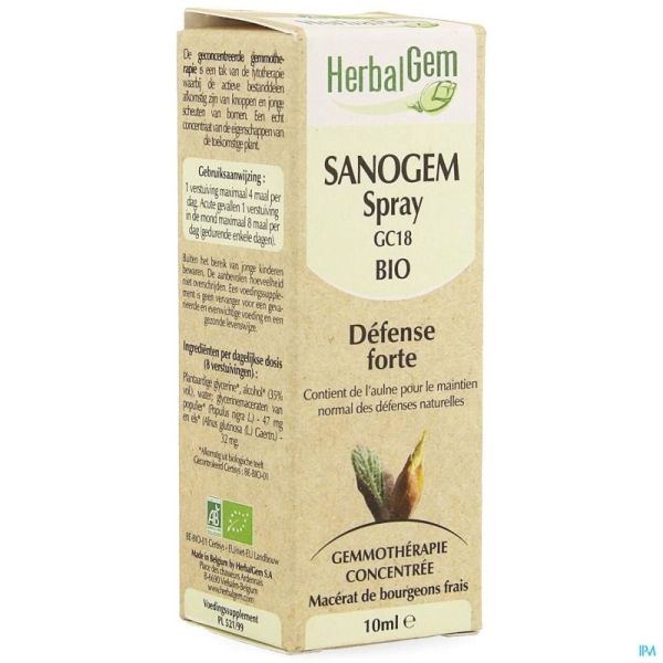 Herbalgem Sanogem Gc18 Complex Def. Forte Bio 10ml