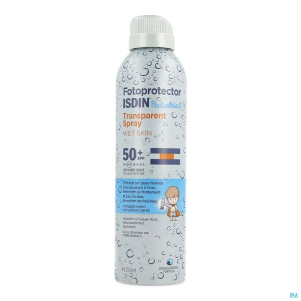 Isdin Fotoprotector Pediatric Wet Skin Ip50+ 250ml