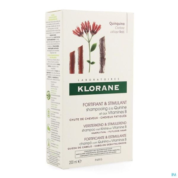 Klorane Shampooing Quinine 200 Ml 