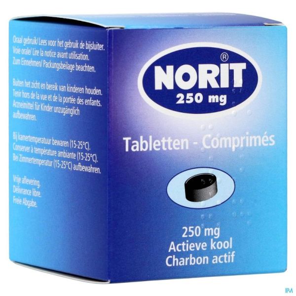 Norit 75 Comprimés 250 Mg