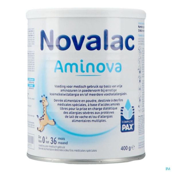 Novalac Aminova 0-36m Poudre 400g