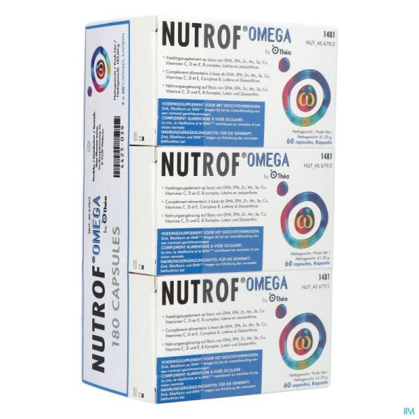 Nutrof Omega Yeux Gélules 180