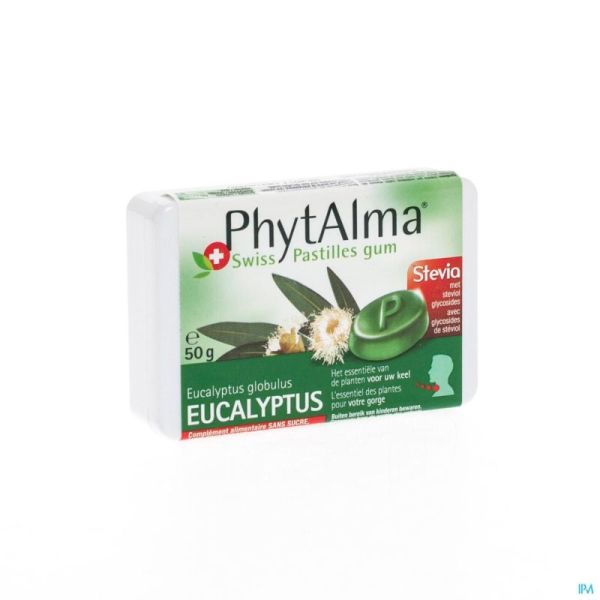 Phytalma Eucalyptus Gum Pastilles S S 50 G