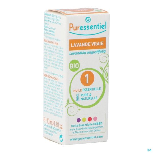 Puressentiel Expert Lavande Vraie Bio Huile Essentielle