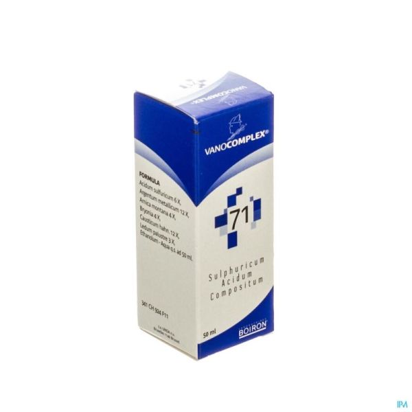 Vanocomplex Nr 71 50 Ml