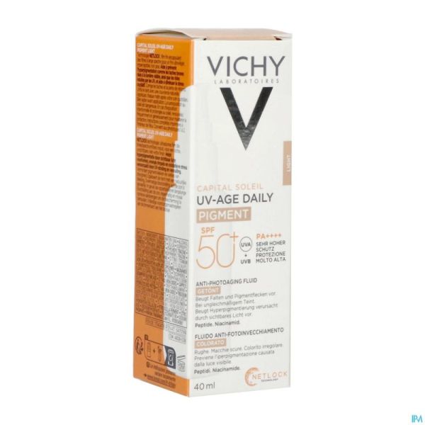 Vichy Cap Solution Uv-âge Daily Tint.light Spf50+ 40ml